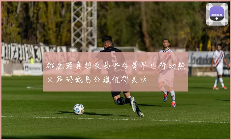 雄鹿若真想交易字母哥早已行动热火筹码诚恳公道值得关注